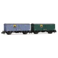 SET 2 VAGONES KS "LAND ROVER", RENFE, ARNOLD HN6424