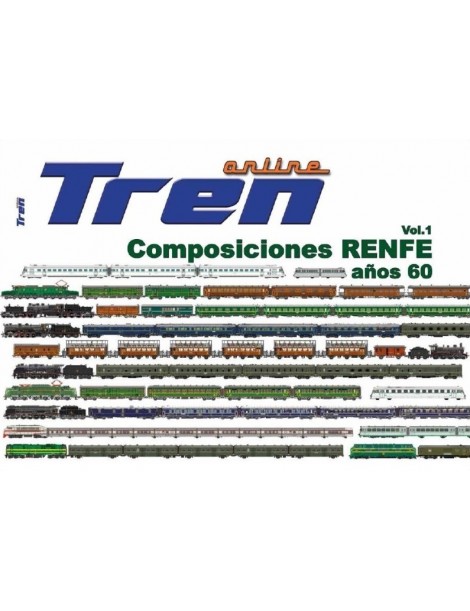 LIBRO COMPOSICIONES RENFE, AÑOS 60