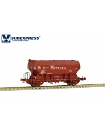 SD740159 SUDEXPRESS  VAGON TOLVA 2 EJES RENFE T1 Tdgs MARRON METRANSA