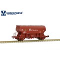 SD740159 SUDEXPRESS  VAGON TOLVA 2 EJES RENFE T1 Tdgs MARRON METRANSA