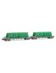 HN6670 ARNOLD, SET 2 VAGONES TOLVA DE 4 EJES FAOOS RENFE MERCANCIAS