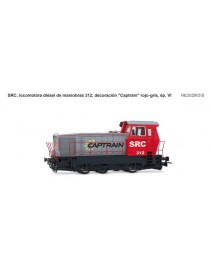 HE2029 ELECTROTREN LOCOMOTORA DIESEL 312 CAPTRAIN DE MANIOBRAS